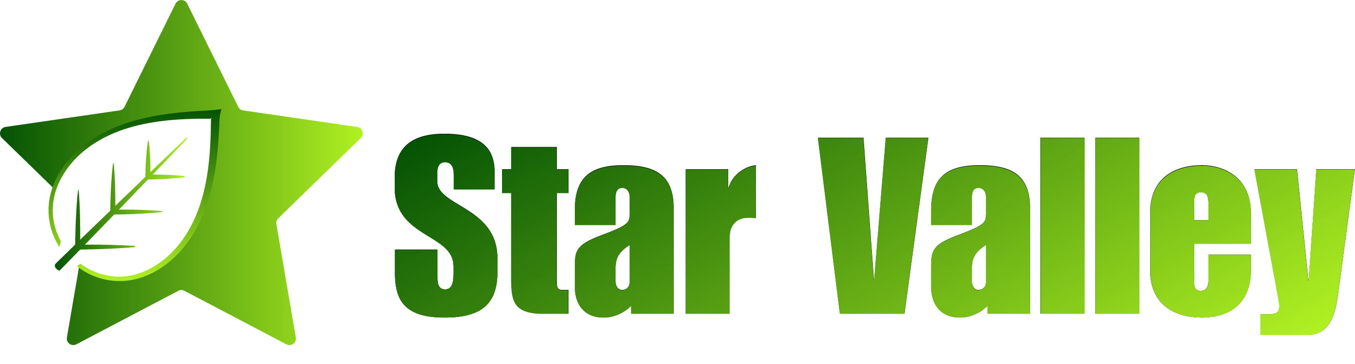 Crops Star Valley logo featuring a green star with a leaf inside, and the text "Star Valley Exporter